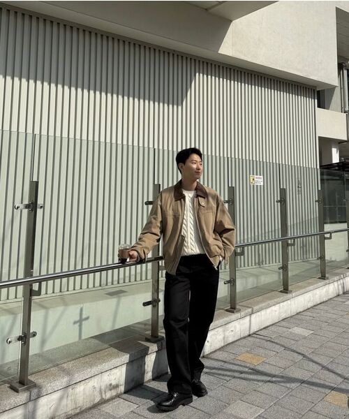 MUSINSA STANDARD（ムシンサスタンダード）の「ソリッドCPワイドチノパンツ[ブラック]（その他パンツ・メンズ・その他・31/33/26/27/28/29/38/42/36/34/32/30/40）」の7枚目の写真
