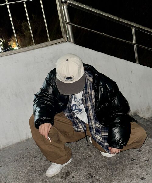 PARTIMENTO（パルティメント）の「VTG ウォッシュドサンライトボールキャップ アイボリー ネイビー（キャップ・レディース・その他・ONE SIZE）」の11枚目の写真