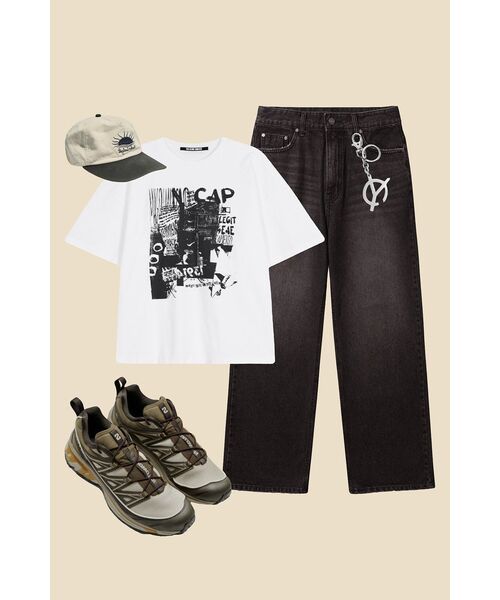 PARTIMENTO（パルティメント）の「VTG ウォッシュドサンライトボールキャップ アイボリー ネイビー（キャップ・レディース・その他・ONE SIZE）」の20枚目の写真