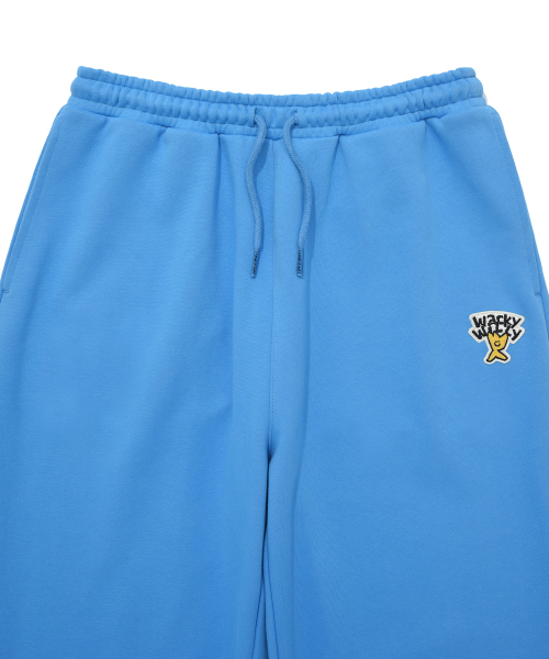 Wacky WiLLy（ワッキーウィリー）の「ベーシックスウェットジョガーパンツブルー（スウェットパンツ・レディース・その他・LARGE/X-LARGE/X-SMALL/SMALL/MEDIUM）」の4枚目の写真