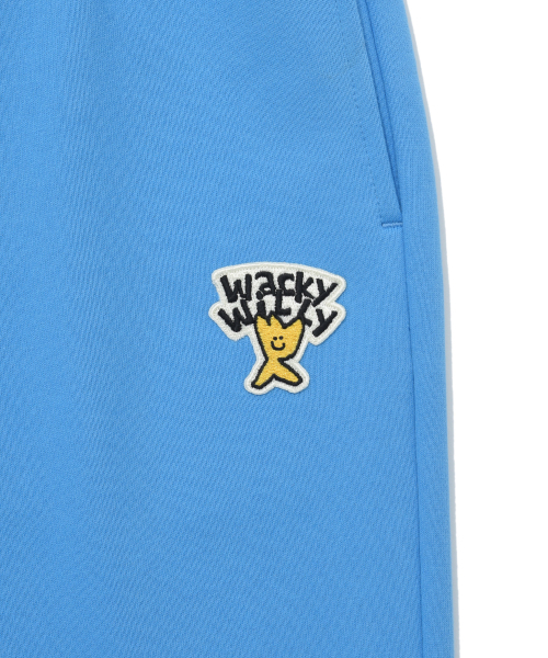Wacky WiLLy（ワッキーウィリー）の「ベーシックスウェットジョガーパンツブルー（スウェットパンツ・レディース・その他・LARGE/X-LARGE/X-SMALL/SMALL/MEDIUM）」の5枚目の写真