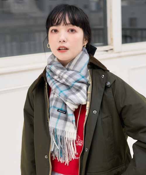 ウールチェックマフラー（マフラー）｜FREAK'S STORE（フリークス