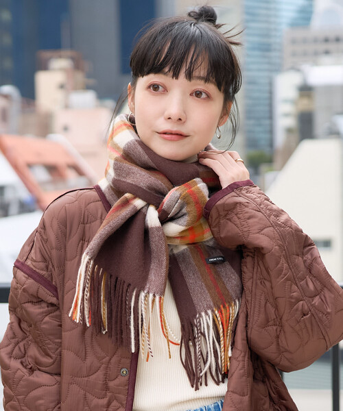 LOCALLY ウール チェック マフラー ウール チェックマフラー(マフラー・ストール・スカーフ)｜MACKINTOSH