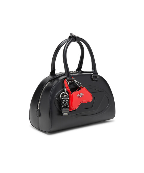 DIESEL（ディーゼル）の「ウィメンズ ミラーチャーム PLAY CHARMS（チャーム・レディース・ブラック/シルバー/レッド・UNI）」の5枚目の写真