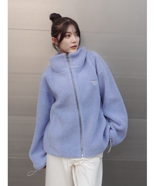 Reebok× FRAY I.D】ジップアップボアブルゾン（ブルゾン）｜FRAY I.D