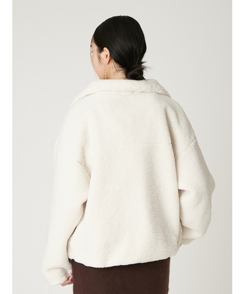 Reebok× FRAY I.D】ジップアップボアブルゾン（ブルゾン）｜FRAY I.D