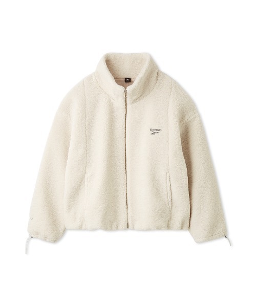 FRAY I.D（フレイアイディー）の「【Reebok× FRAY I.D】ジップアップボアブルゾン（ブルゾン・レディース・ライトブルー/ホワイト・0/1）」の11枚目の写真