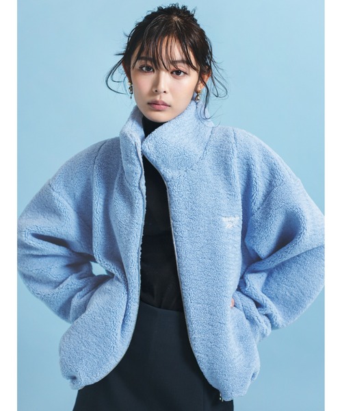 セール】【Reebok× FRAY I.D】ジップアップボアブルゾン（ブルゾン