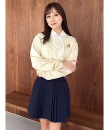 POLO BCS | 【POLO BCSコラボ】レーススカーフベア刺繍ニットトップス(ニット/セーター)