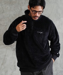 KANGOL カンゴール ブランド別注 コラボ ハーフZIP ボアトレーナー