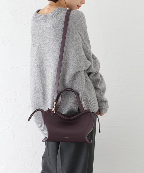 journal standard L'essage(ジャーナルスタンダードレサージュ)の「【WANDLER/ワンドラー】da Bag:ハンドバッグ(ハンドバッグ・レディース・チャコールグレー/ブラック・FREE)」の3枚目の写真