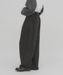 KBF | ウールライクブラッジュドパンツ(その他パンツ)