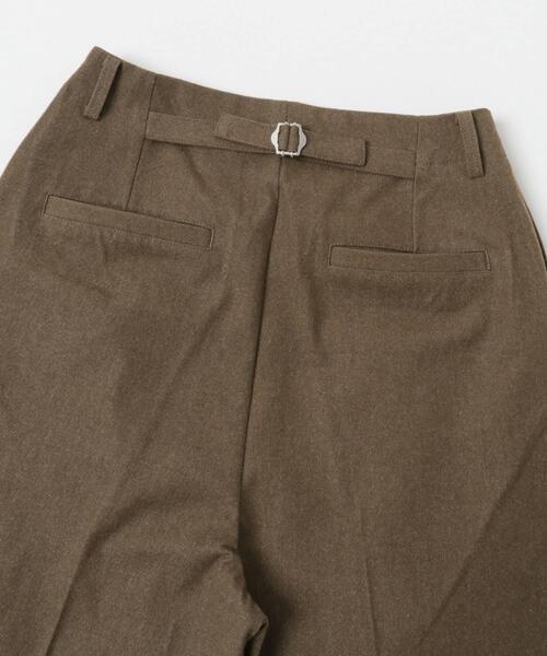 KBF（ケイビーエフ）の「ウールライクブラッジュドパンツ（その他パンツ・レディース・ベージュ/チャコールグレー/ブラウン・38/36）」の12枚目の写真