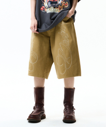 CRITIC（クリティック）の「LETTERING BERMUDA PANTS BEIGE（その他パンツ）」