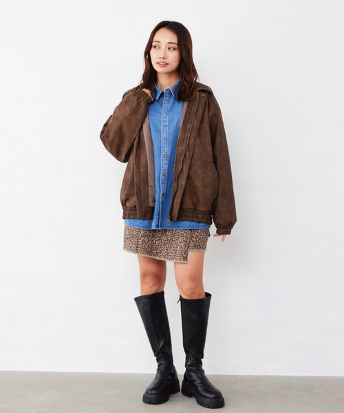 Fluffy BROTHERS（フラッフィーブラザーズ）の「レザージャケット（大人サイズ）（その他アウター・メンズ・ブラウン・M/L/XL）」の16枚目の写真