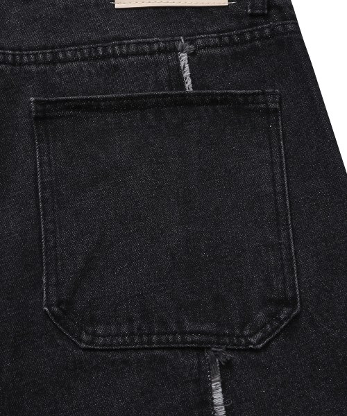 CONNECT KINLOCH(コネクトキンロック)の「ウォッシュドカットオフバミューダデニムハーフパンツ(ウォッシングブラック)(その他パンツ・メンズ・その他・LARGE/X-LARGE/XX-LARGE/MEDIUM)」の9枚目の写真