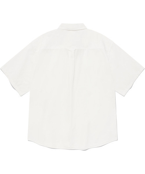 COVERNAT(カバーナット)の「ウェイルロゴコットンハーフシャツホワイト(シャツ/ブラウス・レディース・その他・LARGE/X-LARGE/XX-LARGE)」の4枚目の写真