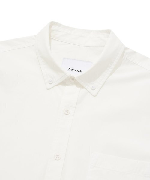 COVERNAT(カバーナット)の「ウェイルロゴコットンハーフシャツホワイト(シャツ/ブラウス・レディース・その他・LARGE/X-LARGE/XX-LARGE)」の5枚目の写真