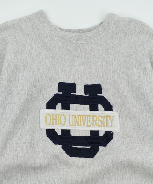 LABORATORY R(ラボラトリーアール)の「【USED】90’s Crable Sportswear “OHIO UNIVERSITY” リバースタイプ スウェット USA製(スウェット・メンズ・グレー・LARGE)」の8枚目の写真