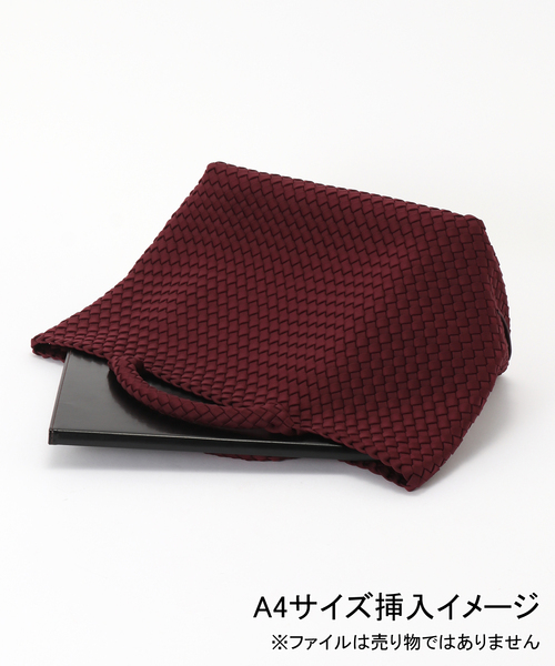 IENA(イエナ)の「NAGHEDI/ナゲディ St Barths Medium tote トートバッグ SN03013LD(トートバッグ・レディース・ボルドー・FREE)」の5枚目の写真