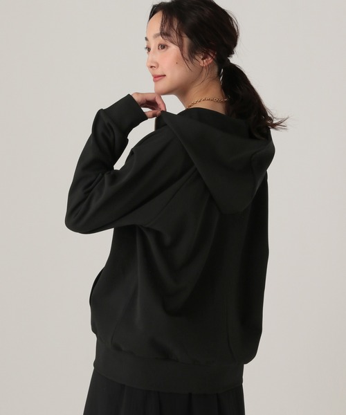 Elura（エルーラ）の「サマ見えあったかパーカー/633097（パーカー・レディース・ホワイト/ブラウン/ブラック・FREE）」の7枚目の写真