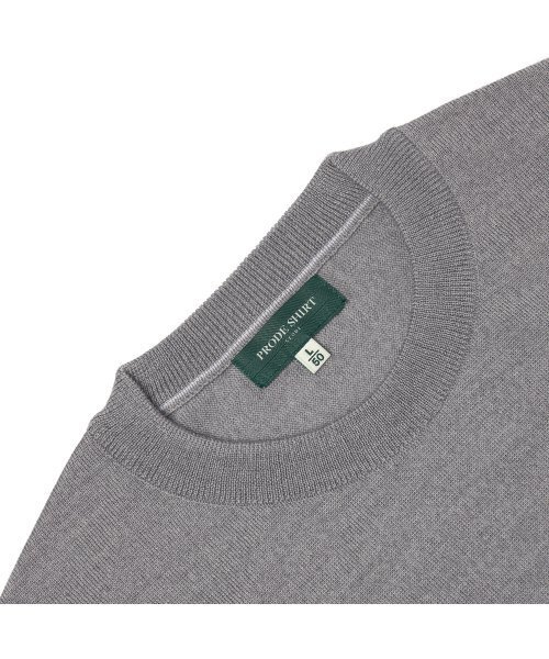 PRODESHIRT(プロデシャツ)の「プレミアムデイリークルーネックニット(グレー)(ニット/セーター・メンズ・その他・MEDIUM/LARGE/X-LARGE)」の5枚目の写真
