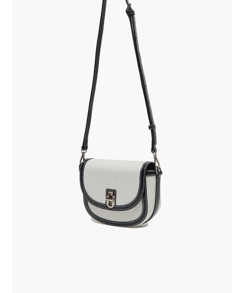 ELEGANCE PARIS（エレガンスパリ）の「ボニプラズキャンバスミニクロスバッグ ORSH001A（メッセンジャーバッグ・レディース・ブラック・FREE）」の2枚目の写真