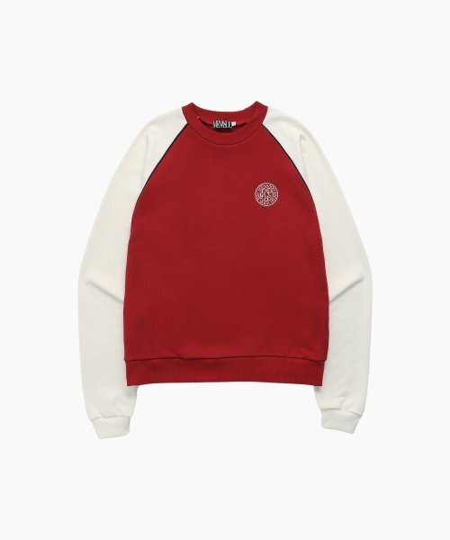 MENASOO（ミナス）の「CIRCLE LETTERING REGLAN SWEATSHIRT_RED（スウェット・レディース・その他・FREE）」の5枚目の写真