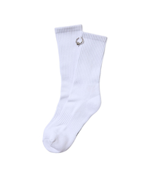 51%（フィフティーワンパーセント）の「Piercing Socks - White（ソックス/靴下・メンズ）」