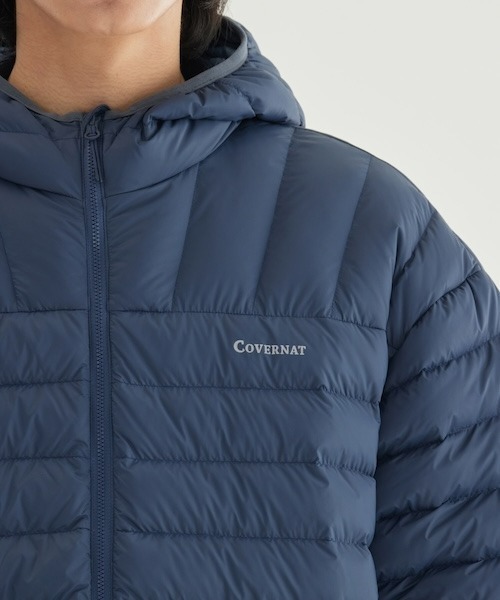 COVERNAT(カバーナット)の「COVERLIGHT PACKABLE HOODIE DOWN(ダウンジャケット/コート・メンズ・ダークブルー/ベージュ系その他/ブラック・X-LARGE/LARGE/MEDIUM/SMALL/XX-LARGE/X-SMALL)」の17枚目の写真