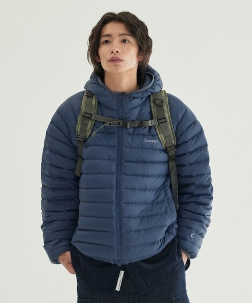 COVERNAT(カバーナット)の「COVERLIGHT PACKABLE HOODIE DOWN(ダウンジャケット/コート・メンズ・ダークブルー/ベージュ系その他/ブラック・X-LARGE/LARGE/MEDIUM/SMALL/XX-LARGE/X-SMALL)」の15枚目の写真