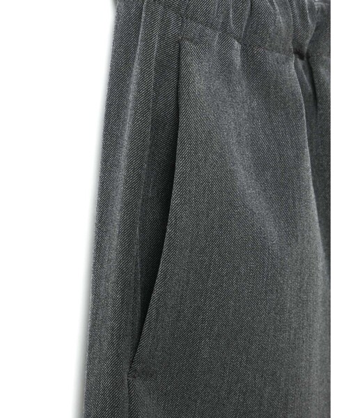 mizuiroind（ミズイロインド）の「mizuiro ind ワイドイージーパンツ（その他パンツ・レディース・グレー/チャコールグレー/ブラック・FREE）」の5枚目の写真