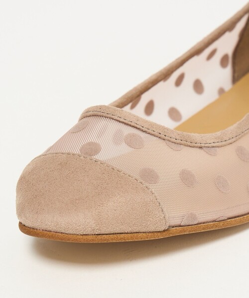 UNITED ARROWS（ユナイテッドアローズ）の「ドット バレエシューズ（バレエシューズ・レディース・ブラック/ベージュ・35/35h/36/36h/37/37h/38）」の12枚目の写真