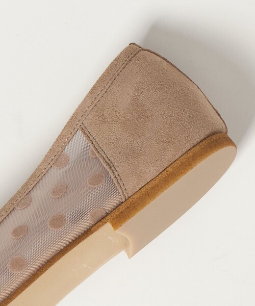 UNITED ARROWS（ユナイテッドアローズ）の「ドット バレエシューズ（バレエシューズ・レディース・ブラック/ベージュ・35/35h/36/36h/37/37h/38）」の20枚目の写真