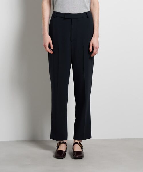 LANVIN en Bleu(ランバンオンブルー)の「トリアセテートテーパードパンツ(その他パンツ・レディース・ネイビー/ブラック・36/38/40)」の1枚目の写真