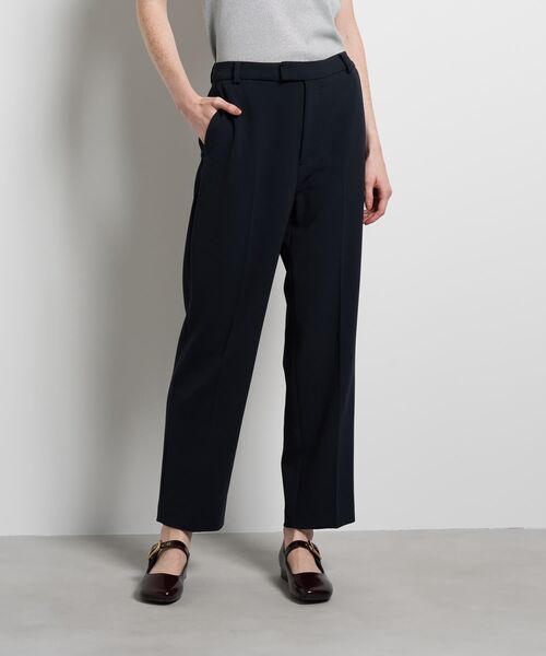 LANVIN en Bleu(ランバンオンブルー)の「トリアセテートテーパードパンツ(その他パンツ・レディース・ネイビー/ブラック・36/38/40)」の6枚目の写真