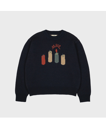 (w) candle jacquard knit (2colors)