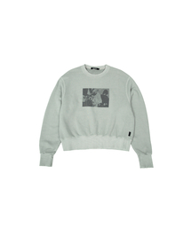 DAMAGED ROCK SWEATSHIRT [MINT]