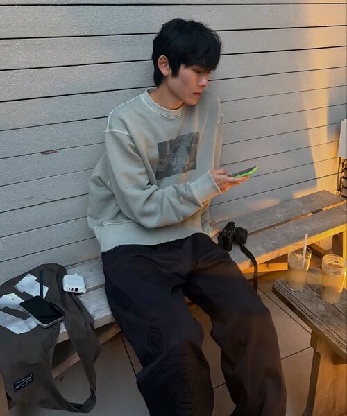 MEA（メア）の「DAMAGED ROCK SWEATSHIRT [MINT]（スウェット・レディース・その他・2/3）」の5枚目の写真