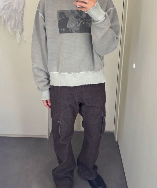 MEA（メア）の「DAMAGED ROCK SWEATSHIRT [MINT]（スウェット・レディース・その他・2/3）」の6枚目の写真