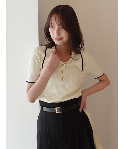 LAGUNAMOON(ラグナムーン)の「スリットチノスカート 【オフィスカジュアル】(スカート・レディース・ブラック/ベージュ・SMALL/MEDIUM)」の16枚目の写真