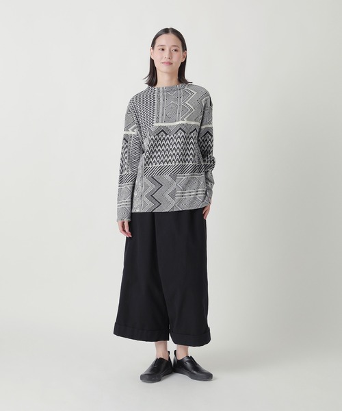 Plantation（プランテーション）の「KIKA JQ / カットソー / (O)（Tシャツ/カットソー・レディース・ブラック/ライトブルー/オレンジ・M size/L size）」の4枚目の写真