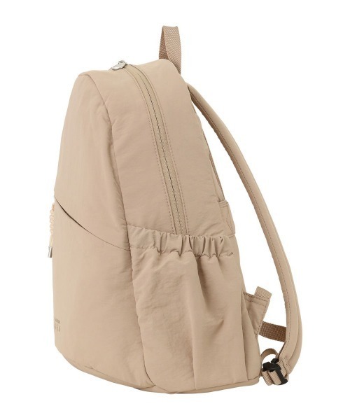 Samsonite Red（サムソナイトレッド）の「【SAMSONITE RED/サムソナイトレッド】 SAC'S BAR別注 PUFFY OVERNIGHTER ROUND BACKPACK（バックパック/リュック・レディース・ブラック/グレイッシュベージュ・FREE）」の5枚目の写真