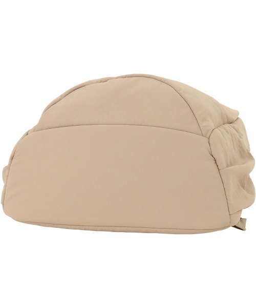 Samsonite Red（サムソナイトレッド）の「【SAMSONITE RED/サムソナイトレッド】 SAC'S BAR別注 PUFFY OVERNIGHTER ROUND BACKPACK（バックパック/リュック・レディース・ブラック/グレイッシュベージュ・FREE）」の6枚目の写真