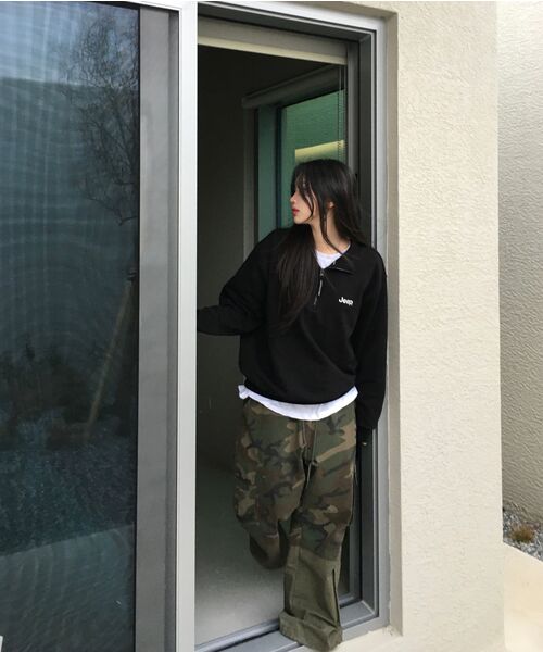 JEEP(ジープ)の「【360g】M-Logo反集業マンツーマン(JR5TSU838BK)(スウェット・レディース・その他・2XL/LARGE/MEDIUM/SMALL/X-LARGE)」の16枚目の写真