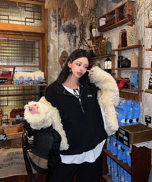 JEEP(ジープ)の「【360g】M-Logo反集業マンツーマン(JR5TSU838BK)(スウェット・レディース・その他・2XL/LARGE/MEDIUM/SMALL/X-LARGE)」の18枚目の写真
