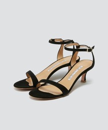 PELLICO | SAMI アンクルストラップ サンダル 5.0cm BLACK(サンダル)