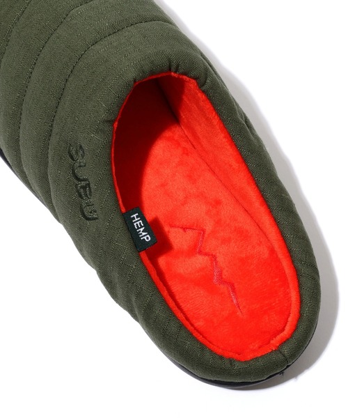 SUBU(スブ)の「MANASTASH/マナスタッシュ/SUBU x MANASTASH HEMP RIPSTOP SANDAL(サンダル・メンズ・ブラック/ナチュラル/オリーブ・0/1/2/3)」の10枚目の写真