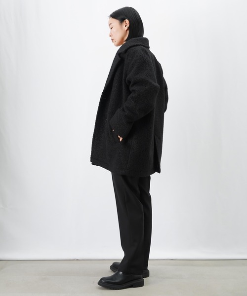 セール】LC/LLL テーラーカラーダブルコート（テーラードジャケット