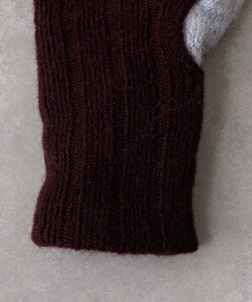 collex(コレックス)の「メリノウール アルパカ 2WAY グローブ 手袋(手袋・レディース・オフホワイト/ライトブルー/イエロー・フリー)」の17枚目の写真